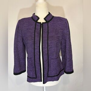 Ming Wang Blazer Jacket Petite Small